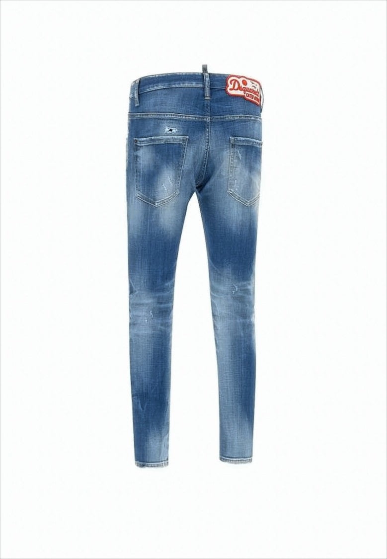 Dsquared2 Slim-Fit Distressed Denim Pants