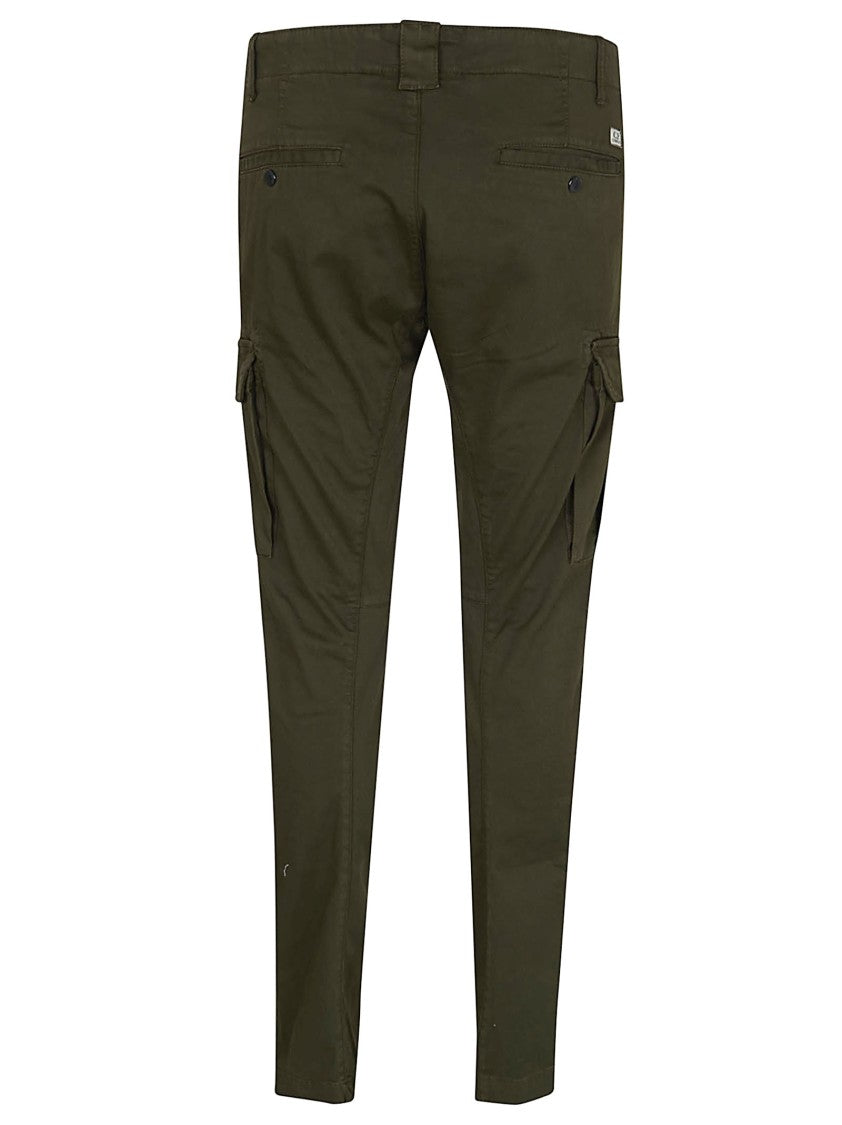 C.P. Company Slim-Fit Cargo Trousers With Button Closure