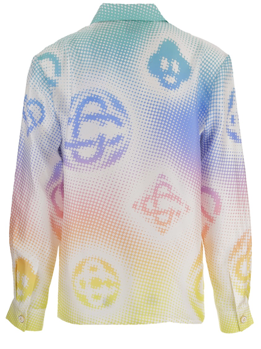 Casablanca Silk Graphic Shirt