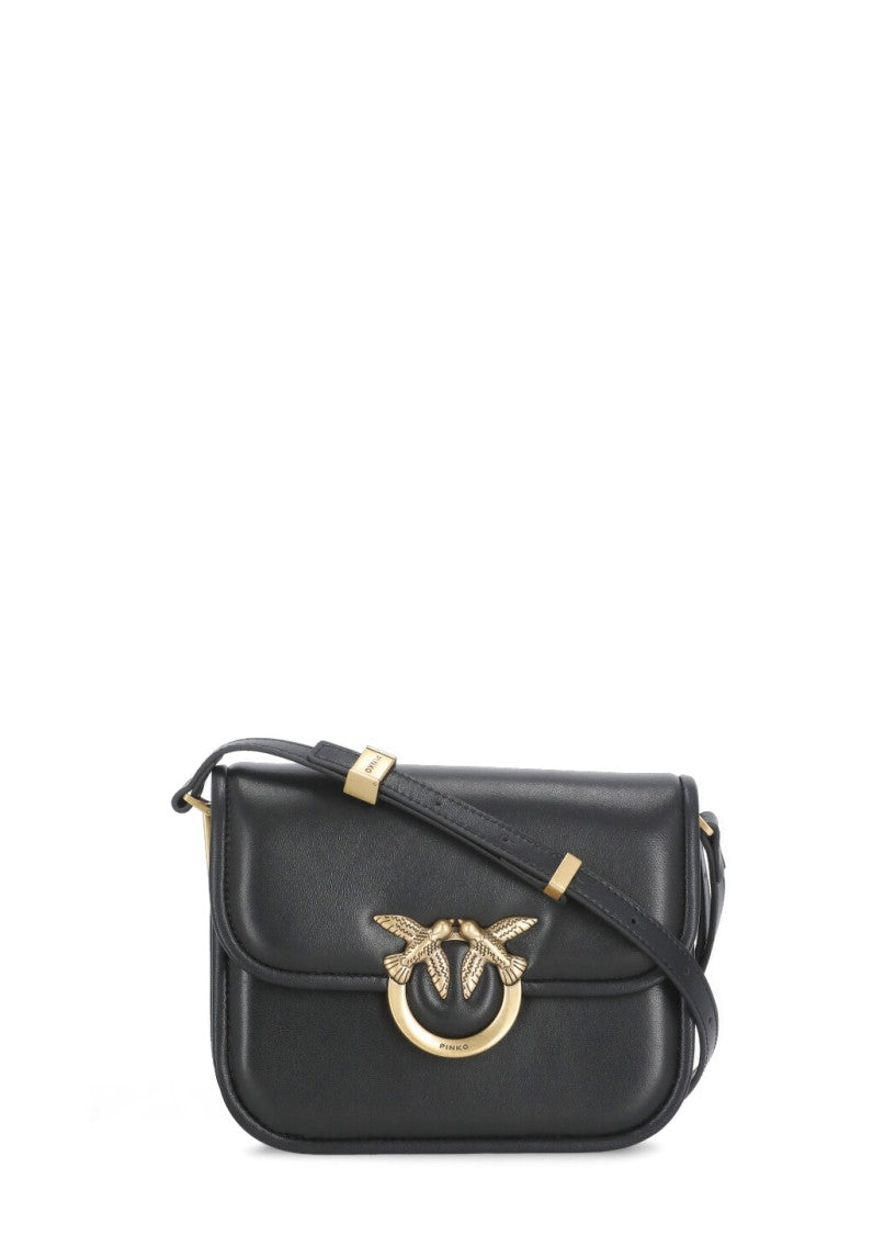 Pinko Black Love Box Mini Bag