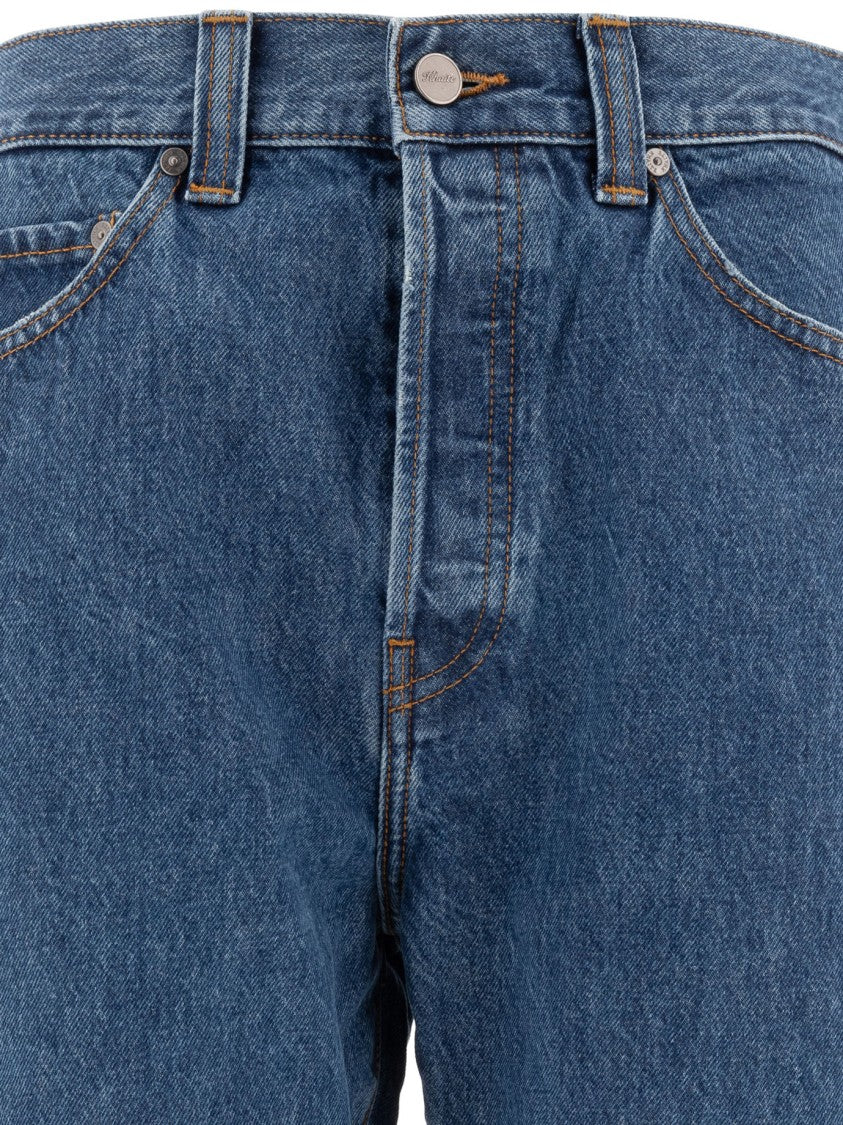 Khaite High-Rise Relaxed Fit Denim Jeans With Five-Pocket Design