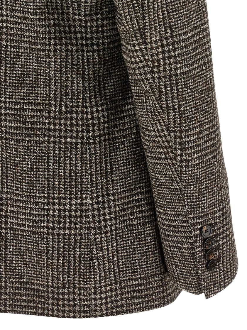 Dolce & Gabbana Prince Of Wales Wool Blazer