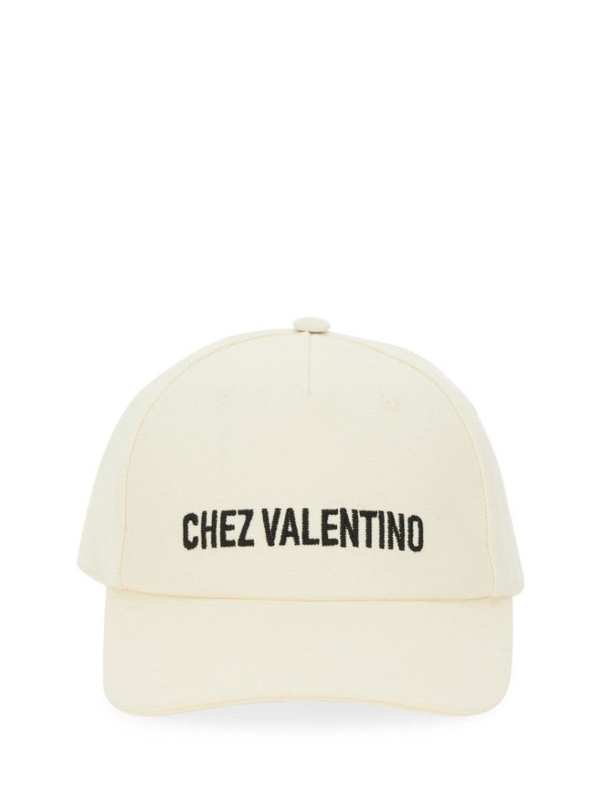 Valentino Garavani Structured Cotton Baseball Cap