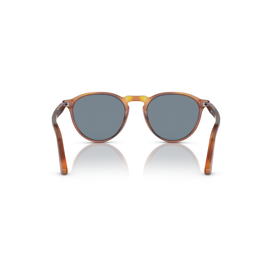 Persol 0Po3286s Rounded Acetate Sunglasses With Tortoiseshell Pattern