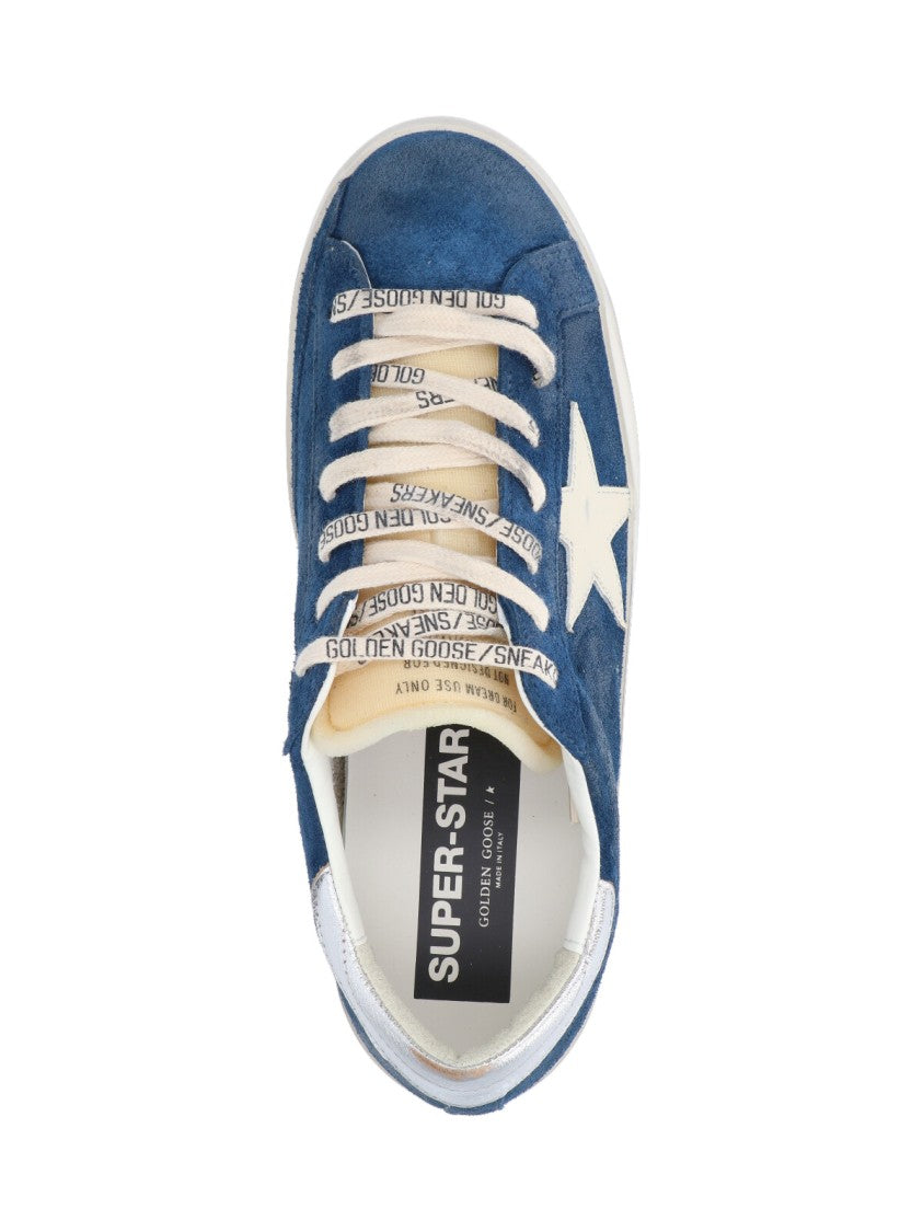 Golden Goose "Super-Star" Sneakers – Blue