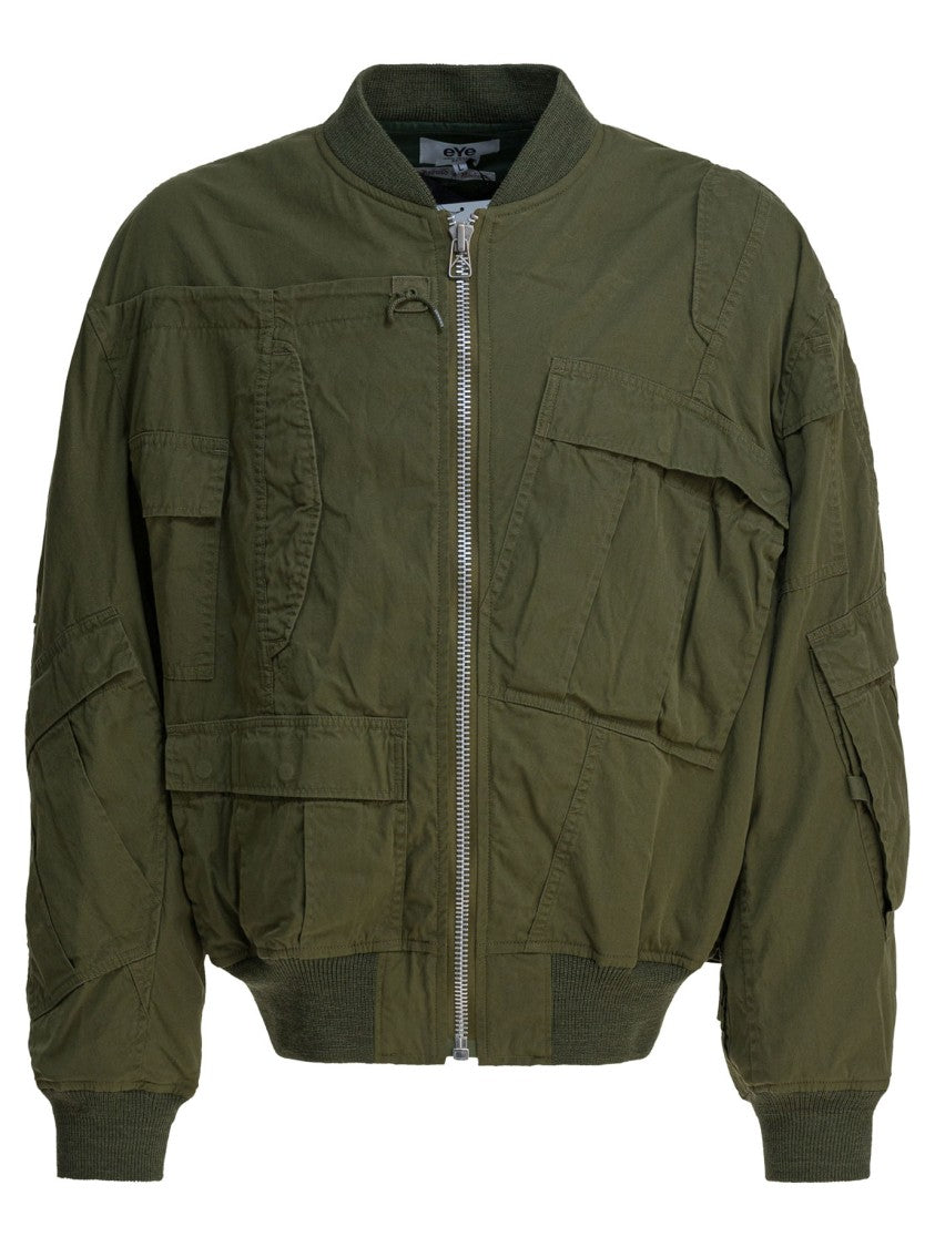 Junya Watanabe Cotton And Nylon Bomber Jacket
