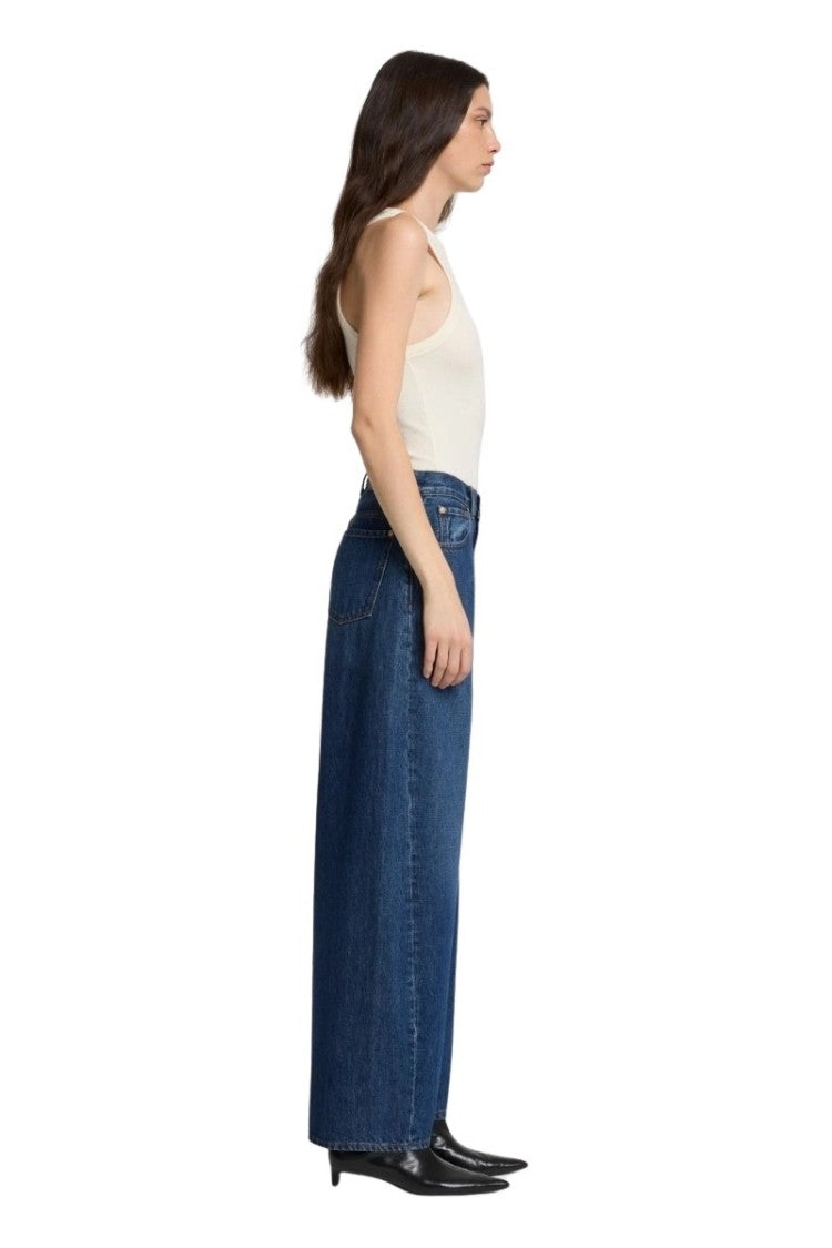 7 For All Mankind High-Waisted Wide Leg Jeans