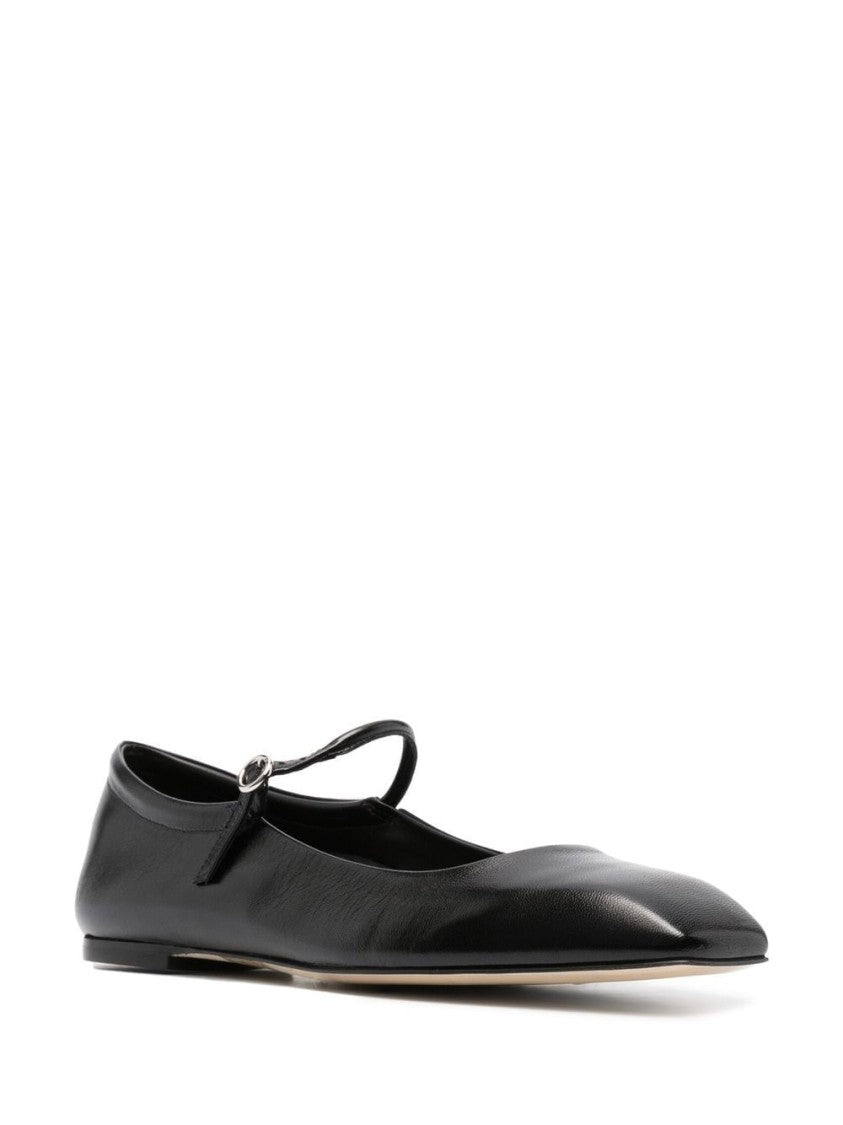 Aeydē Pointed Toe Nappa Leather Flats