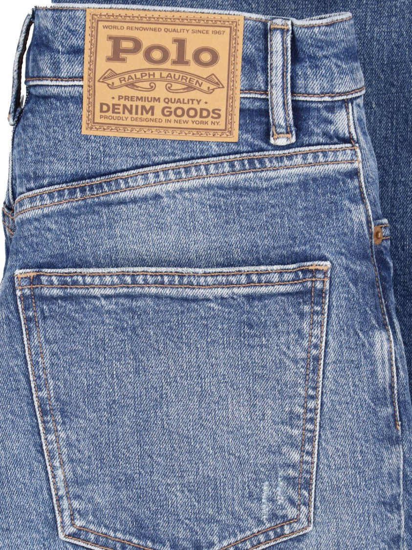 Polo Ralph Lauren Flared Jeans With Classic Five-Pocket Design