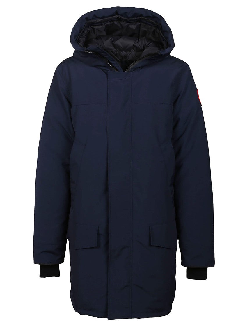 Canada Goose Deep Navy Langford Cotton-Blend Insulated Parka