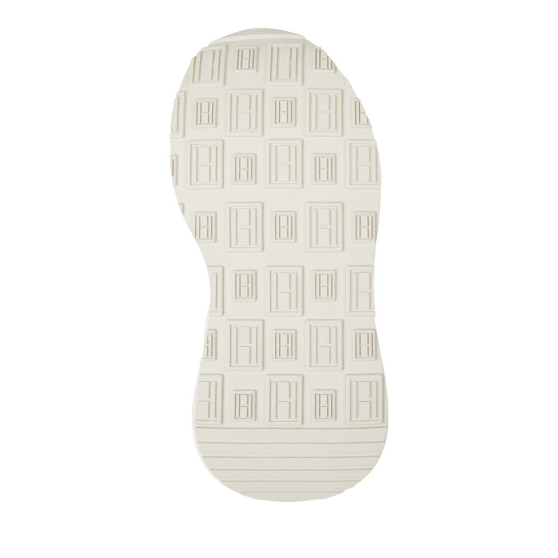 Tommy Jeans Beige Streamlined Leather Athletic Sneakers
