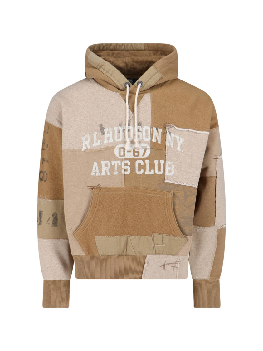 Polo Ralph Lauren Classic Brown Knit Hoodie With Timeless Design