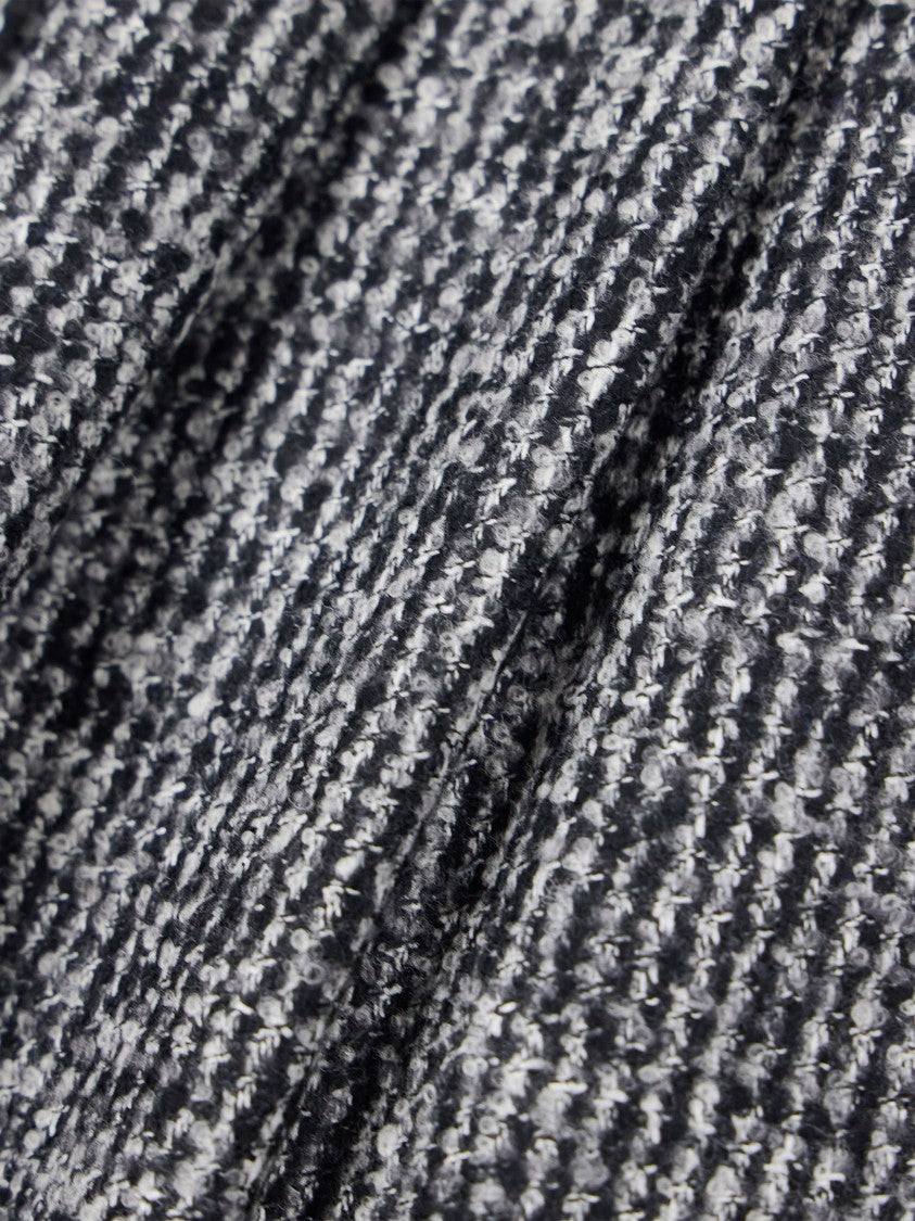 Emporio Armani Grey Tailored Textured Fabric Formal Pants