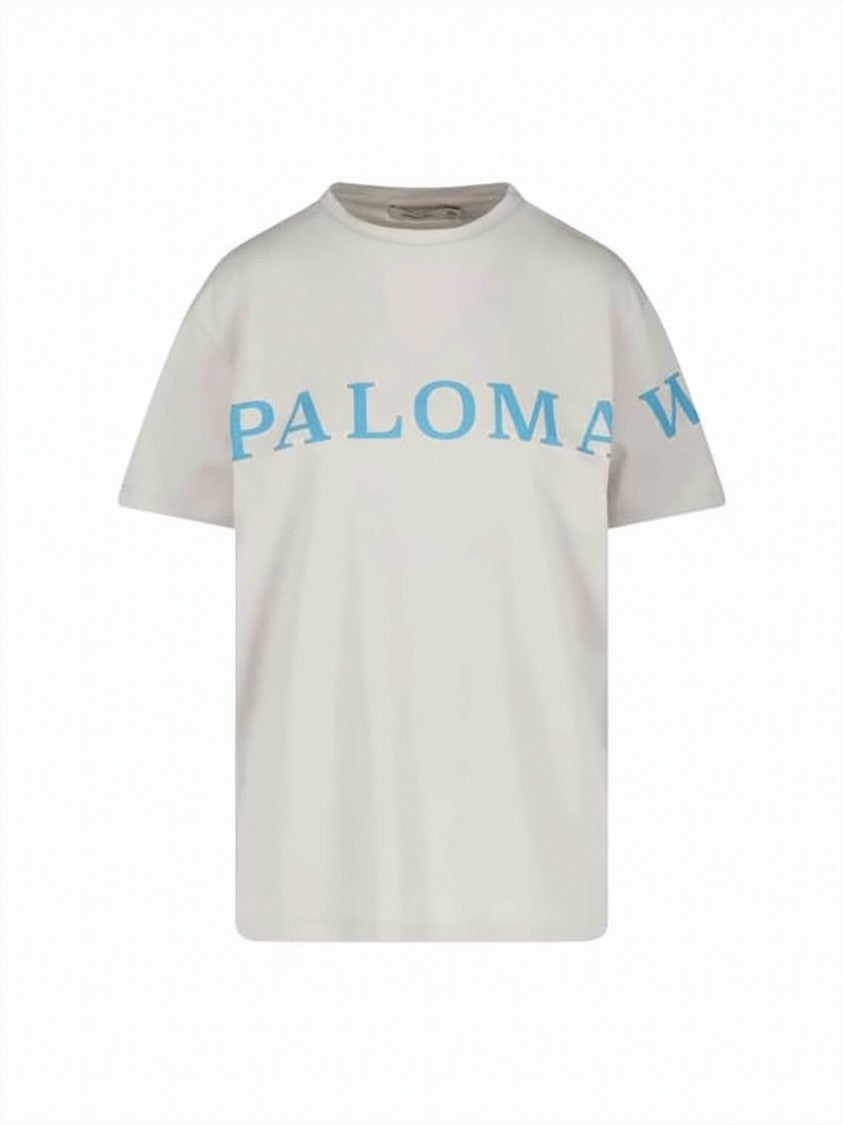 Paloma Wool Organic Cotton Short-Sleeve T-Shirt With Graphic Details