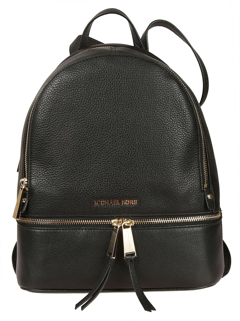 Michael Kors Rhea Zip Textured Leather Backpack