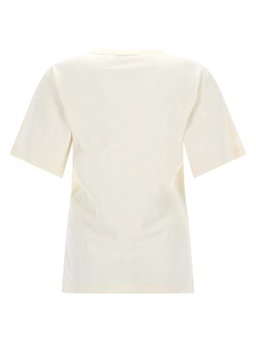 Lemaire Rib Minimalist Classic Crew Neck Cotton T-Shirt