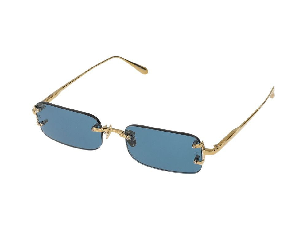 Linda Farrow Sunglasses Linda Farrow Lfl1131a Taylor C14 Yellow Gold/Light Gold 53/17/140