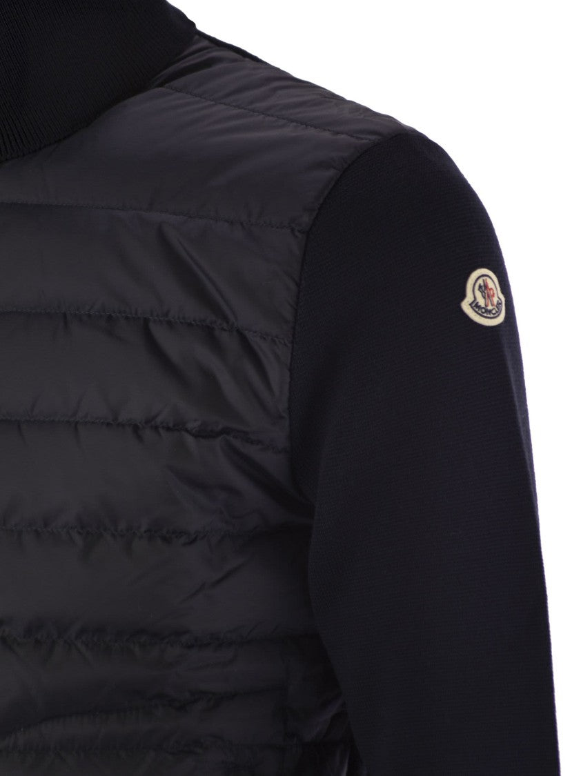 Moncler Padded Cardigan With Zip