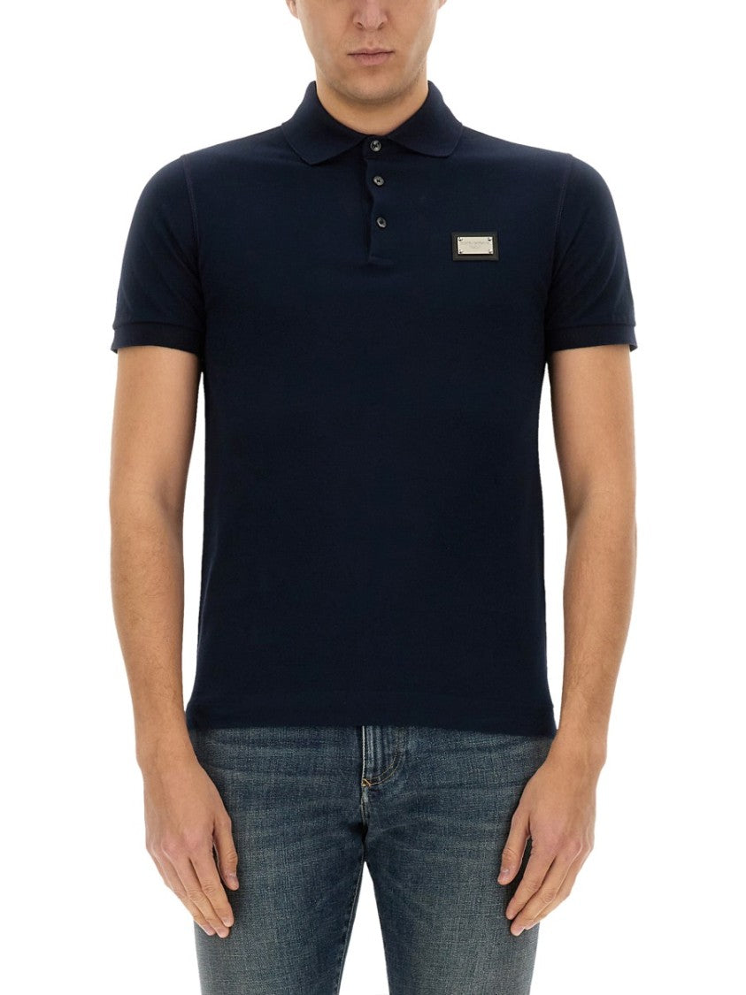 Dolce & Gabbana Polo With Logo