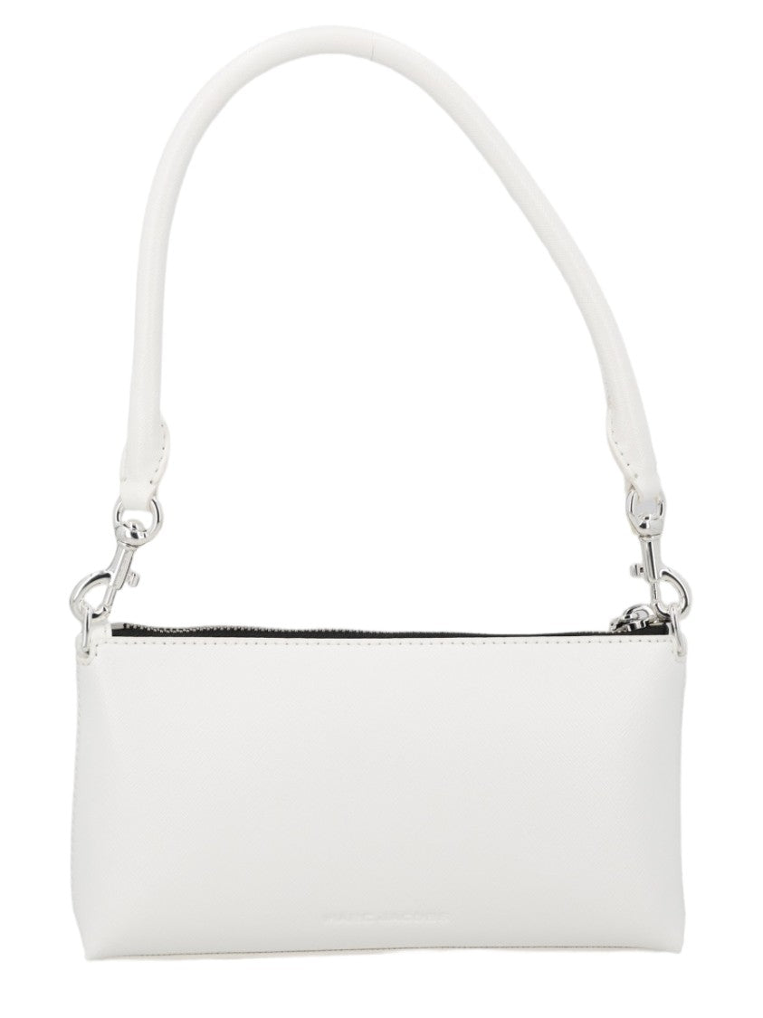 Marc Jacobs Shoulder Bag With Silver-Tone Logo And Chain Detail