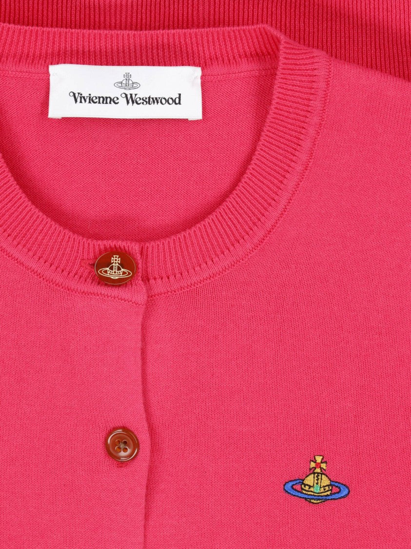 Vivienne Westwood Crew Neck Sweater With Button-Down Front