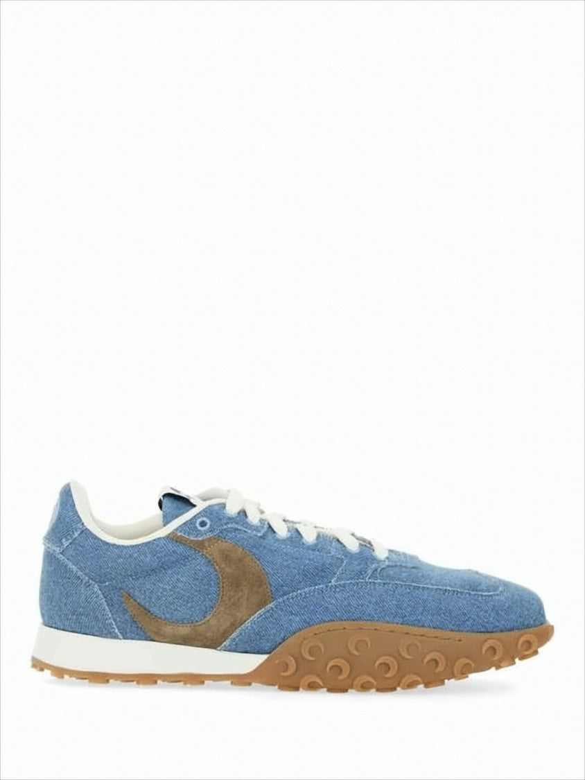 Marine Serre Denim Upper Sneakers
