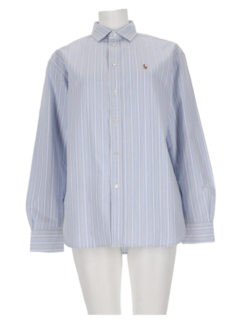 Polo Ralph Lauren Long-Sleeve Striped Cotton Shirt