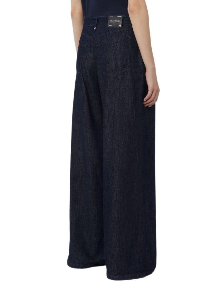 Max Mara Indigo Pure Cotton Denim Jeans