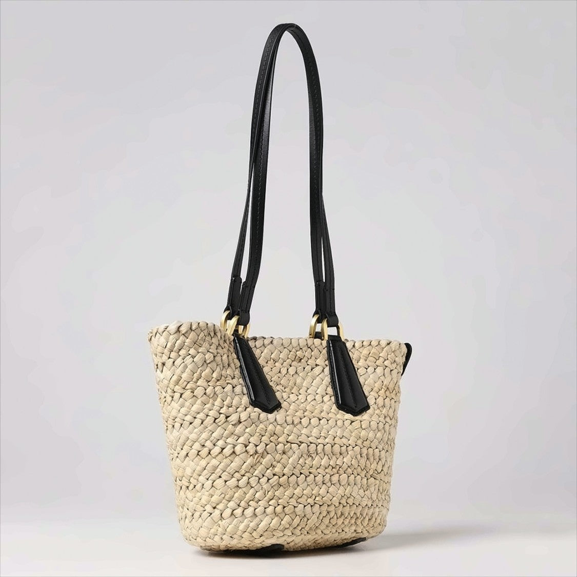 Max Mara Medium Straw Shoulder Bag