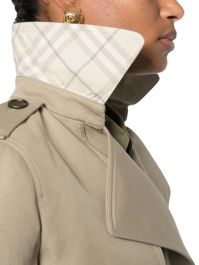 Burberry Beige Cotton Pembury Trench Coat
