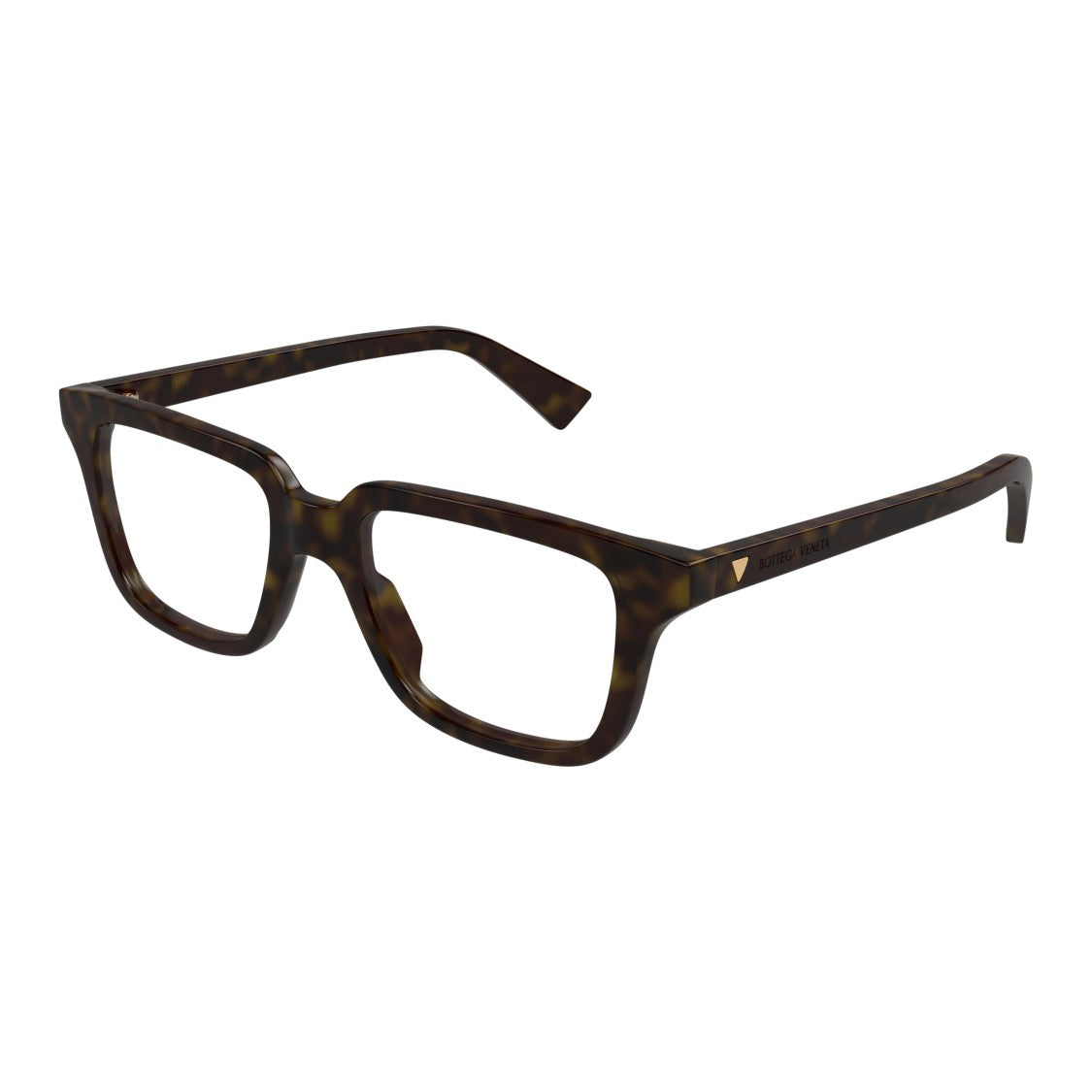 Bottega Veneta Bv1365o Tortoiseshell Square Frame Eyeglasses