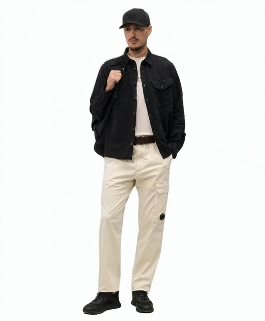 C.P. Company Structured Long-Sleeve Casual Shirt