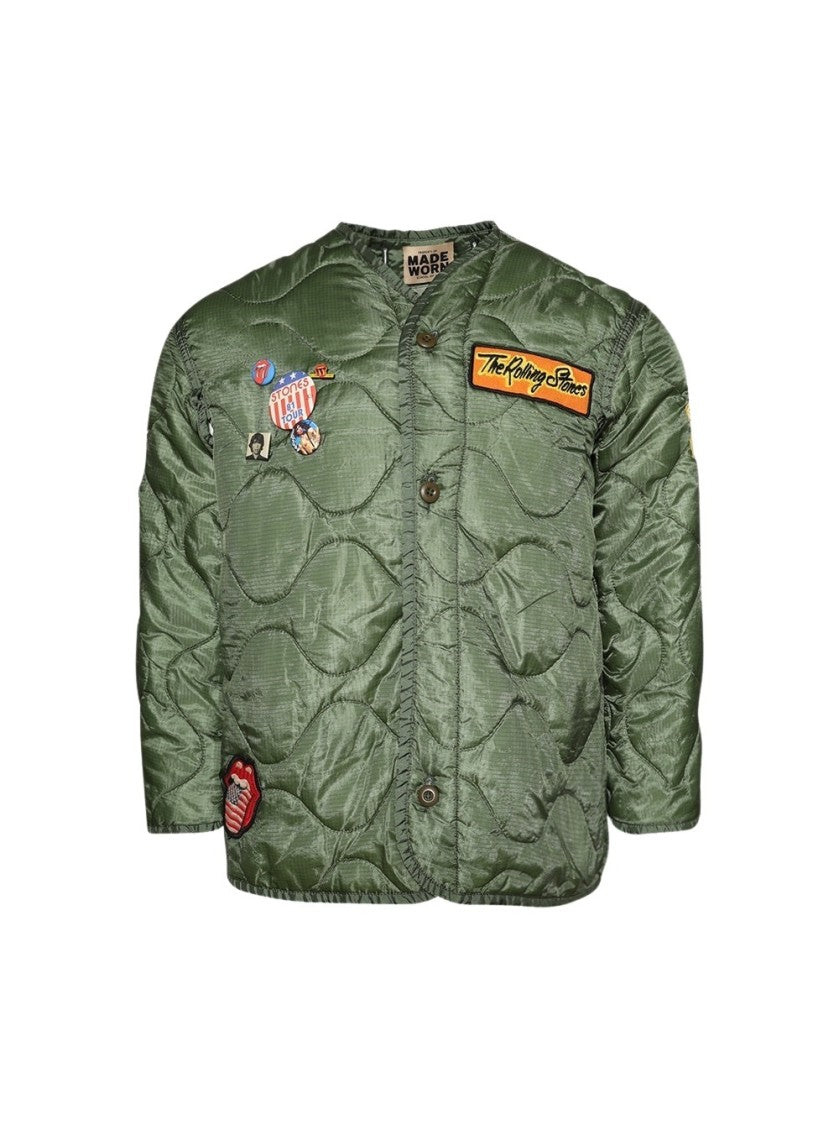 Madeworn Rolling Stones Jacket Army