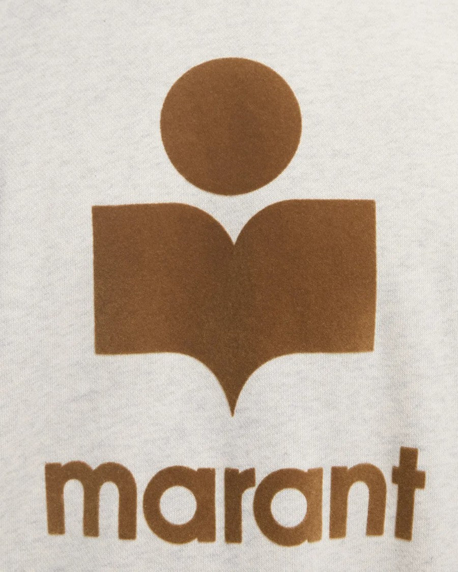 Isabel Marant Relaxed-Fit Long Sleeve Sweatshirt With Graphic Logo