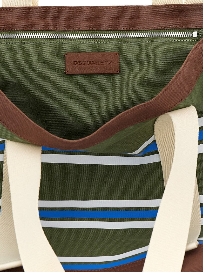 Dsquared2 'D2 College' Shopping Bag