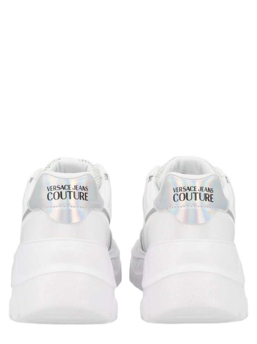 Versace Jeans Couture Speedtrack Sporty Holographic Logo Sneakers