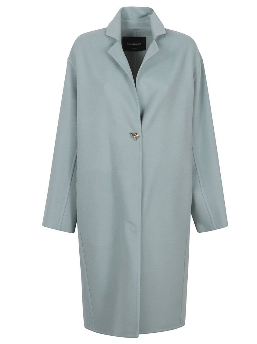Fabiana Filippi Wool-Blend Double-Breasted Coat