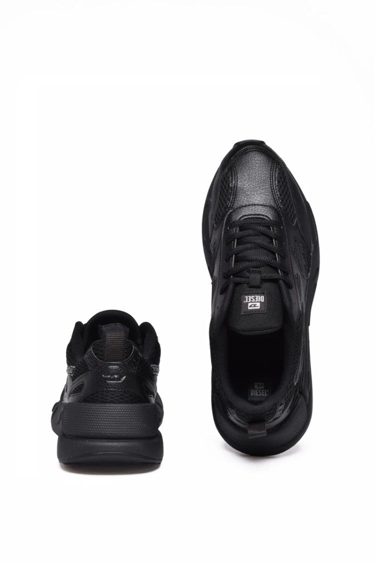 Diesel Black Men Polyester Serendipity Sport Sneakers