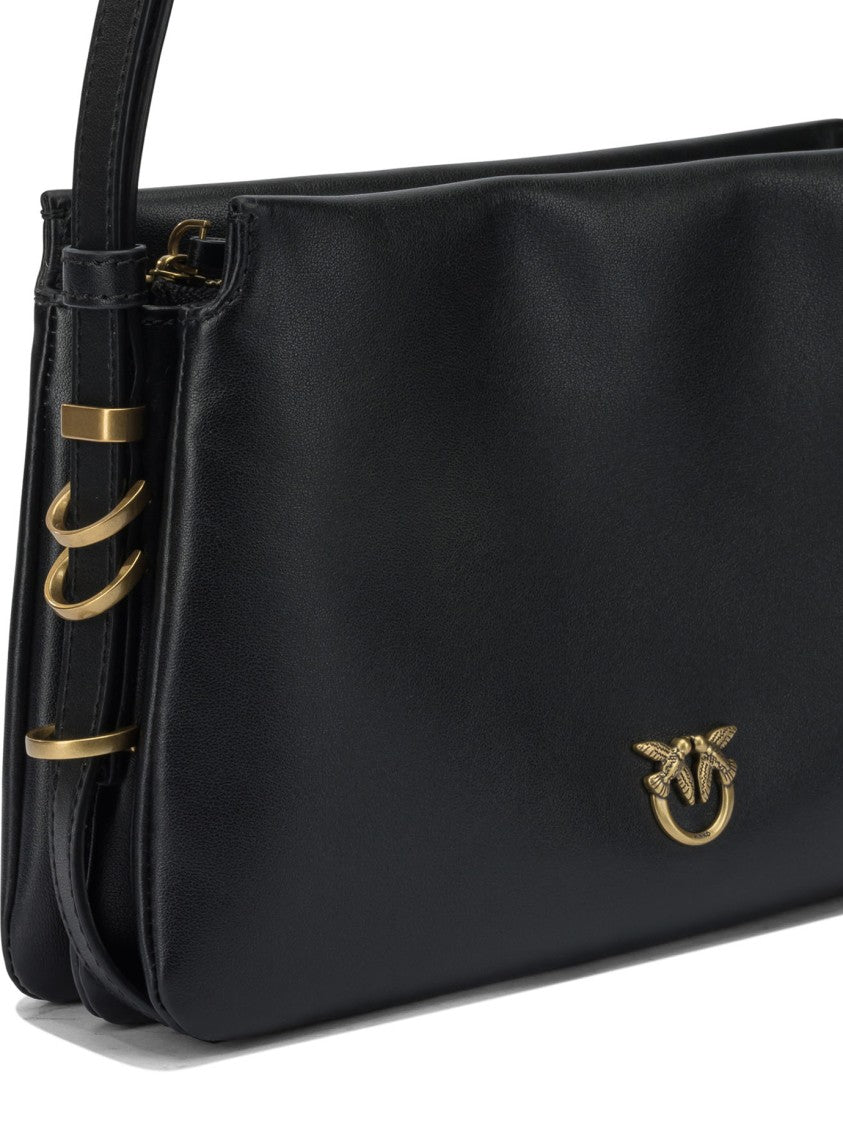 Pinko Leather Crossbody Bag