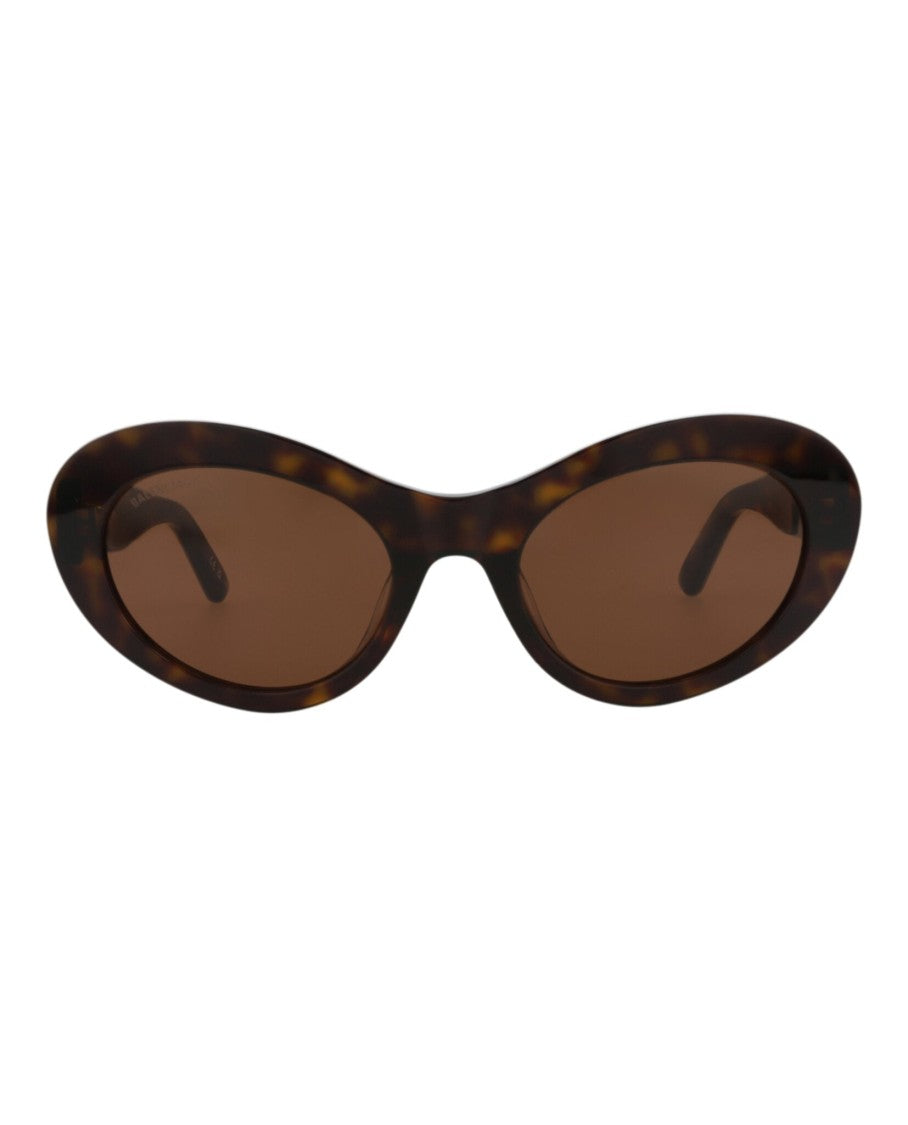 Balenciaga Round-Frame Recycled Acetate Sunglasses