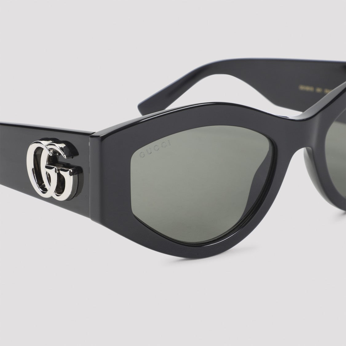 Gucci Black Acetate Sunglasses