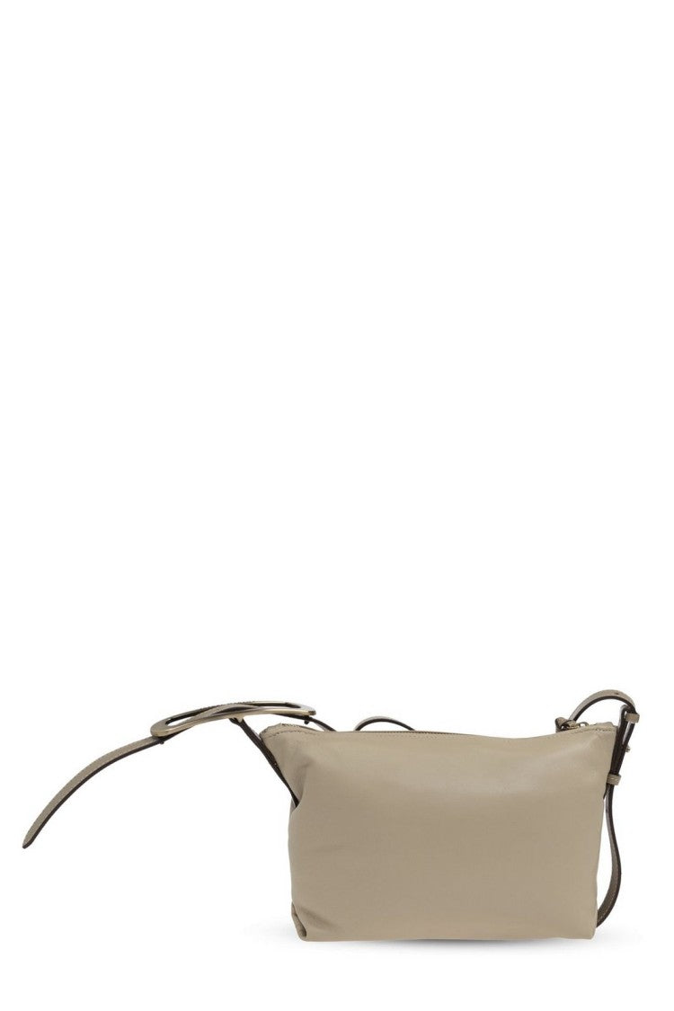 Isabel Marant Structured Black Bag With Smooth Texture And Clean Lines