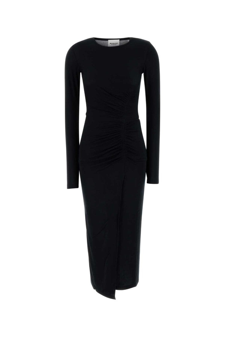Isabel Marant Étoile Black Stretch Modal Jelina Dress