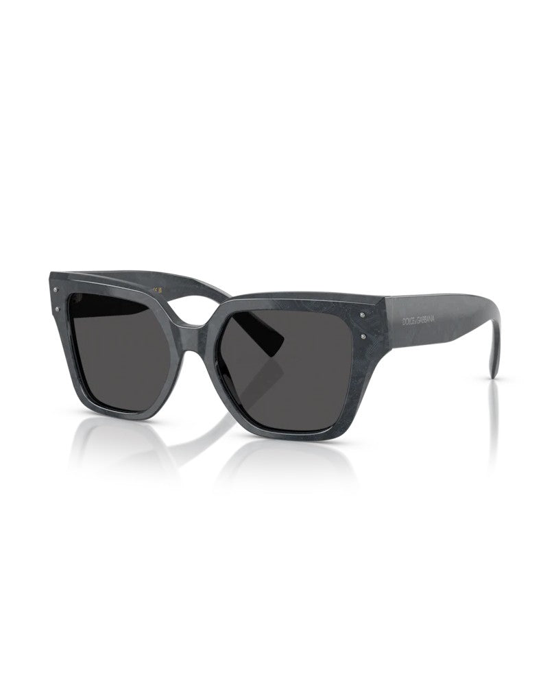 Dolce & Gabbana Grey Lace Frame Sunglasses