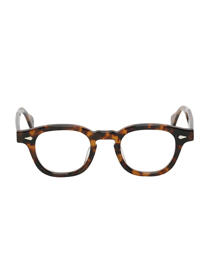 Julius Tart Brown Tortoiseshell Optical Frames With Bold Design