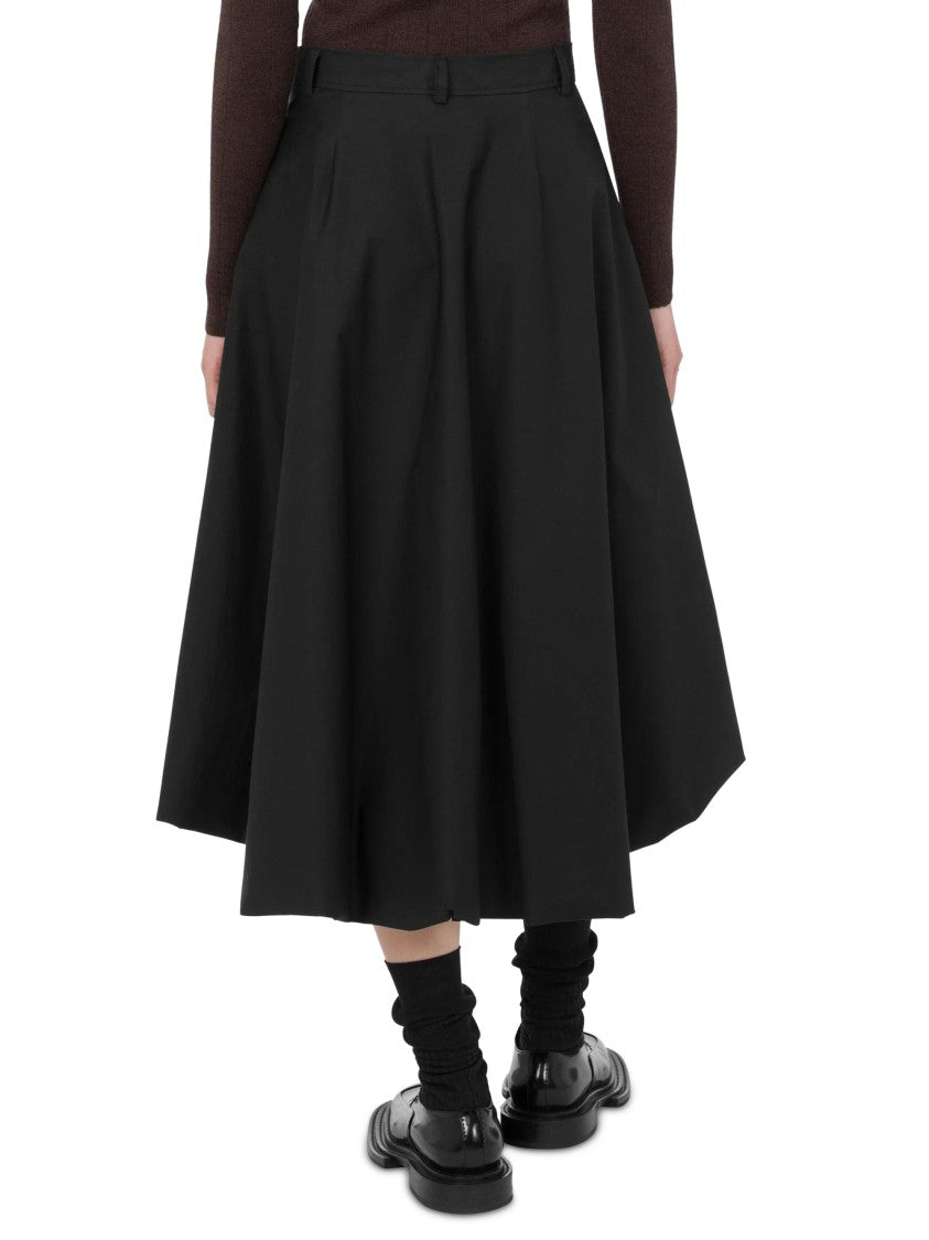 Moschino Classic Black Stretch Skirt