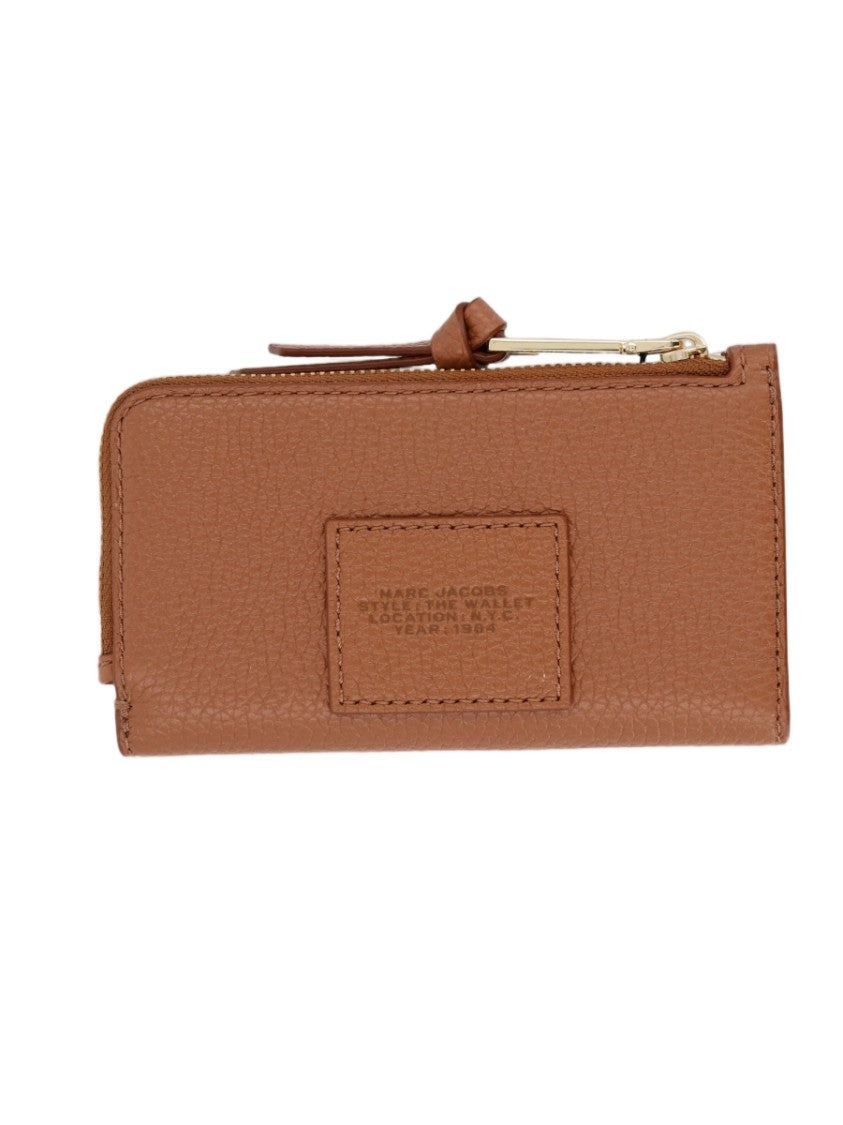 Marc Jacobs The Leather Slim Textured Zip-Around Wallet