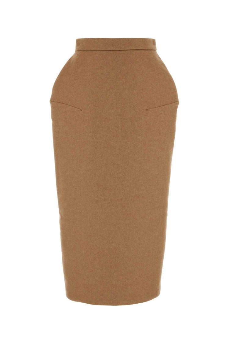 Max Mara Biscuit Camel Babele Skirt