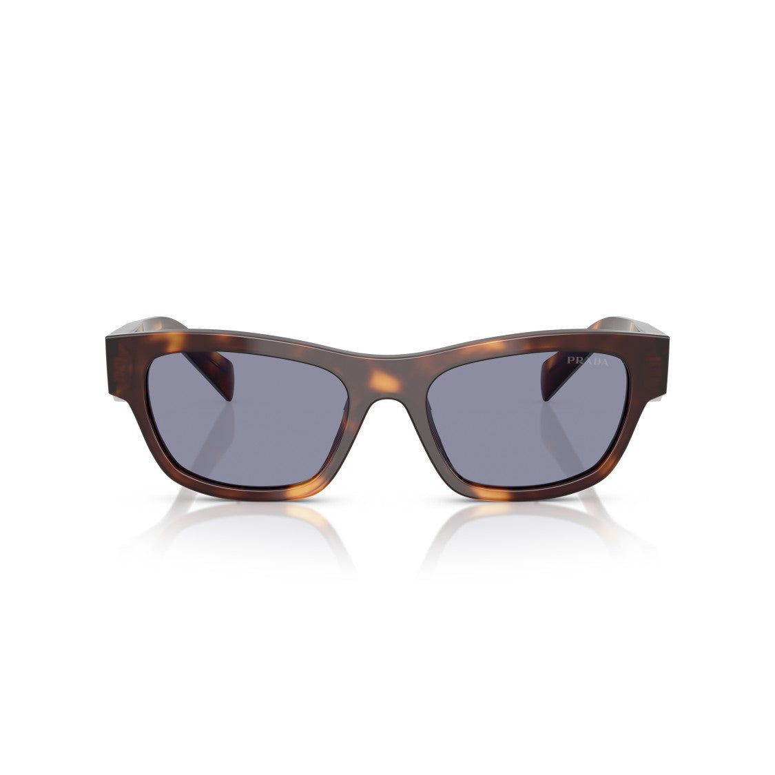 Prada 0Pr B09s Rectangular Tortoiseshell Acetate Sunglasses