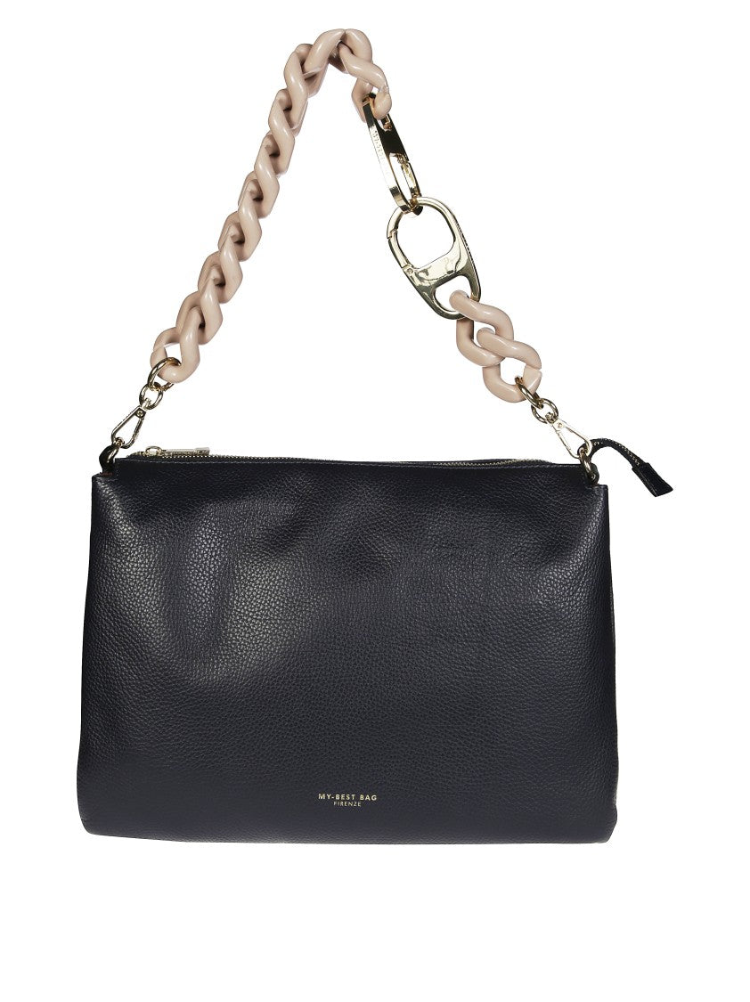 My Best Bag Textured Black Shoulder Bag